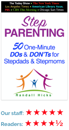 Step parent tips and information, step children, young children, teenagers